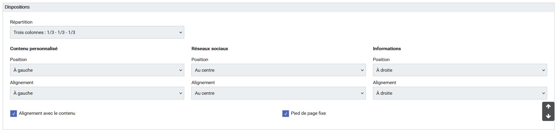Pied de page 